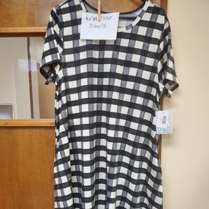 Lularoe jessie 2x nwt plaid